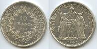 Frankreich 10 Francs Silber GS761 - Hercules Group - Herkules, Freiheit und Gleichheit - France -