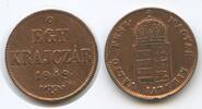 Ungarn Egy Krajczár 1848 G5810 - Revolution Hungary War of Independence ... 334.69 元 含税 ＋  83.67 元 运费