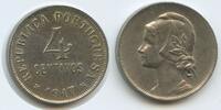 Portugal 4 Centavos 1917 G7868 - Liberty Republica Portuguesa Vorzüglich - 33.47 元 含税 ＋  66.94 元 运费