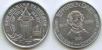Vereinigten Staaten von Amerika USA Louisiana Medaille Souvenir Token PA703 - New Orleans Fabulous - Top Of The Mart - Jefferson Davis 1808-1889 -