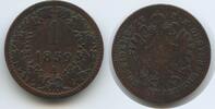 Österreich Kaiserreich 1 Kreuzer G14851 - Franz Joseph I. 1848-1916 Austria Vienna -