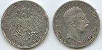 Deutsches Reich Preussen 3 Mark Silber S0034 - Wilhelm II. 1888-1918 German States Prussia -