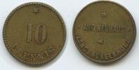 Deutsches Reich Nordrhein-Westfalen Wertmarke 10 Pfennig Jeton Token M#6964 - Langendreerholz Aug.Neuhaus -