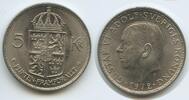 Schweden 5 Kronor G2056 - Gustaf VI. Adolf 1950-1973 Sweden -