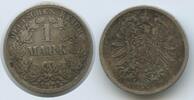 Deutsches Reich Kaiserreich 1 Mark Silber S0433 - Germany Empire Wilhelm I. -