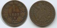 Österreich Kaiserreich 1 Kreuzer G9811 - Franz Joseph I. 1848-1916 Austria Vienna -