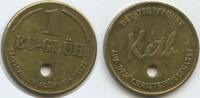 Deutschland Bundesrepublik Karlsruhe Wertmarke 1 EU-Glüh Jeton Token GX1421 - Karlsruher Glühweintreff - Der Treffpunkt Keith a.d. Christkindlesmarkt -