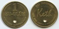 Deutschland Bundesrepublik Karlsruhe Wertmarke 1 EU-Glüh Jeton Token GX1438 - Karlsruher Glühweintreff - Der Treffpunkt Keith a.d. Christkindlesmarkt -