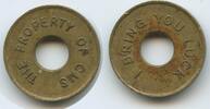 Unbestimmt Wertmarke Jeton Token GX1590 - The property of CMS - I bring you Luck -