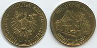 Deutschland Frankfurt am Main Bronzemedaille Biermarke GX346 - Binding-Brauerei Historischer Gasthof - Heilig Geist Mainz -