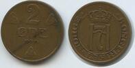 Norwegen 2 Öre (2 Øre) G2350 - Haakon VII. 1905-1957 - Norge Norway -