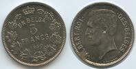 Belgien Königreich 5 Francs M#3009 - Un Belga - Albert I. 1909-1934 Belgium -