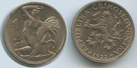Tschechoslowakei 1 Koruna G15862 - Czechoslovakia Czechoslovak Republic -