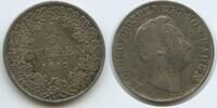 Baden-Durlach Großherzogtum 1/2 Gulden Silber G6887 - Leopold I. 1830-1852 -