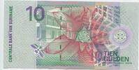 Suriname 10 Gulden Banknote GB116 - Black-throated mango - Central Bank of Suriname -