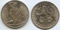 Tschechoslowakei 1 Koruna G15868 - Czechoslovakia Czechoslovak Republic -