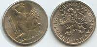 Tschechoslowakei 1 Koruna G1796 - Czechoslovakia Czechoslovak Republic -