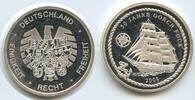 Deutschland Bundesrepublik Medaille GY872 - 50 Jahre Gorch Fock Segelschulschiff -