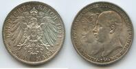 Mecklenburg-Schwerin 2 Mark Silber S0535 - Hochzeit Friedrich Franz IV. 1897-1918 -