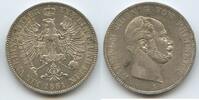 Deutsches Reich Kaiserreich Preussen 1 Vereinstaler Silber S0546 - Wilhelm I. 1861-1888 -