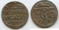 Brandenburg-Preußen 1 Solidus (Schilling) G14286 - Friedrich III. 1688-1701 German states -