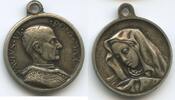 M3915 - Wallfahrtsmedaille Papst Paul VI. 1963-1978 Madonna Rom Pilgermedaille -