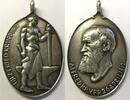Deutsches Reich Kaiserreich Silbermedaillle GX400 - Friedrich Krupp 1812-1912 - Alfred Krupp 26.April 1812 -