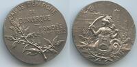 Frankreich Silbermedaille - Verdienstmedaille GX028 - Caisse d'Epargne de Dunkerque Fondée le 1er 9bre 1833 -