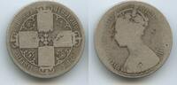 Großbritannien One Florin Silber H0812 - Gothic type - Victoria 1837-1901 Great Britain United Kingdom -