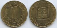 Deutschland Bundesrepublik Nordrhein-Westfalen 1 Clemens-Dollar Wertmarke Biermarke G13568 - Beverungen Clemens Gastronomie & Zeltverleih-Bierzelte -