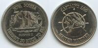 Kanada Neuschottland Nova Scotia Medaille Souvenir Token Tourist Jeton M788 - Captain's Log Ship Bluenose II. Master Mariner - There´s so much to sea -
