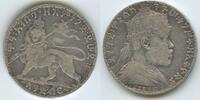 Äthiopien 1 Birr Silber GB1253 - Menelik II. 1889-1913 Ethiopia -
