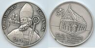 Luxemburg Große Bronzemedaille versilbert 1989 GN586 - Kloster Echternac... 376.52 元 含税 ＋  83.67 元 运费