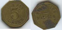 Vereinigten Staaten von Amerika USA Wisconsin Good for 5 Cent Drink Jeton Token M#6365 - Madison Wisc. Wing´s Inn -