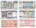 Burundi 3 Stück Banknoten Lot GB394 - 20 Francs, 100 Francs, 1000 Francs - Geldscheine Lot -