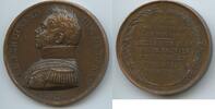 Frankreich France Bronzemedaille GX1333 - Auf den Tod von Charles Ferdinand Duc de Berry 1778-1820 -