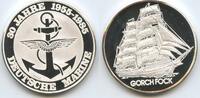 Deutschland Bundesrepublik Silbermedaille GX1377 - 30 Jahre Deutsche Marine Segelschulschiff Gorch Fock Segelschiff -
