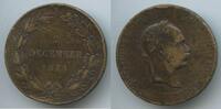 Österreich Kaiserreich Verdienstmedaille Medaille GX384 Regierungsjubiläum 2. December 1873 Kaiser Franz Joseph 1848-1916 Austria -