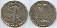 Vereinigten Staaten von Amerika Half Dollar Walking Liberty Silber H0560 - USA United States of America -