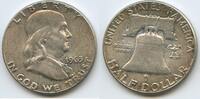 Vereinigten Staaten von Amerika Franklin Half Dollar H0564 - Liberty Bell United States USA -