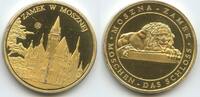 Polen Medaille Souvenir Token G12134 - Löwe - Zamek w Mosznej Schloss Moschen Poland -