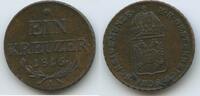 Österreich Kaiserreich 1 Kreuzer G5284 - Franz II. 1792-1835 Vienna Austria -