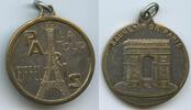 Frankreich Alte Medaille Souvenir Token G13635 - Eiffelturm La Tour Eiffel - Arc de Triomphe Paris -