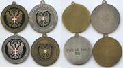 Österreich Wien Lot 4 Stück Schützenmedaillen M#0056 - Sportschützen Landesverband Wien -