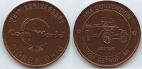Vereinigten Staaten von Amerika Medaille American Numismatic Association PA855 - Coin World 24th Anniversary Sidney Ohio - Detroid, MI - ANA Convention -