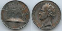 Großbritannien Zinnmedaille ehemals Bronzeplattiert M#170 - Sir Isambart Marc Brunel - Tunnel unter der Themse -