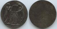 Schweiz Eisengussmedaille einseitig M#0177 - Zum 300. Jahrestag der Genfer Reformation -