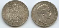 Deutsches Reich Kaiserreich Preussen 3 Mark Silber S0100 - Wilhelm II. 1888-1918 Kingdom of Prussia German states -