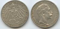Deutsches Reich Kaiserreich Preussen 3 Mark Silber S0499 - Wilhelm II. 1888-1918 Kingdom of Prussia German states -