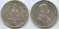 Deutsches Reich Kaiserreich Preussen 3 Mark Silber S0154 - Wilhelm II. 1888-1918 German States Prussia -